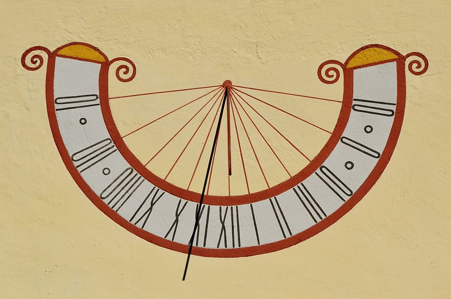 sundial, clock, time indicating, pointer, time of, timepiece HD wallpaper