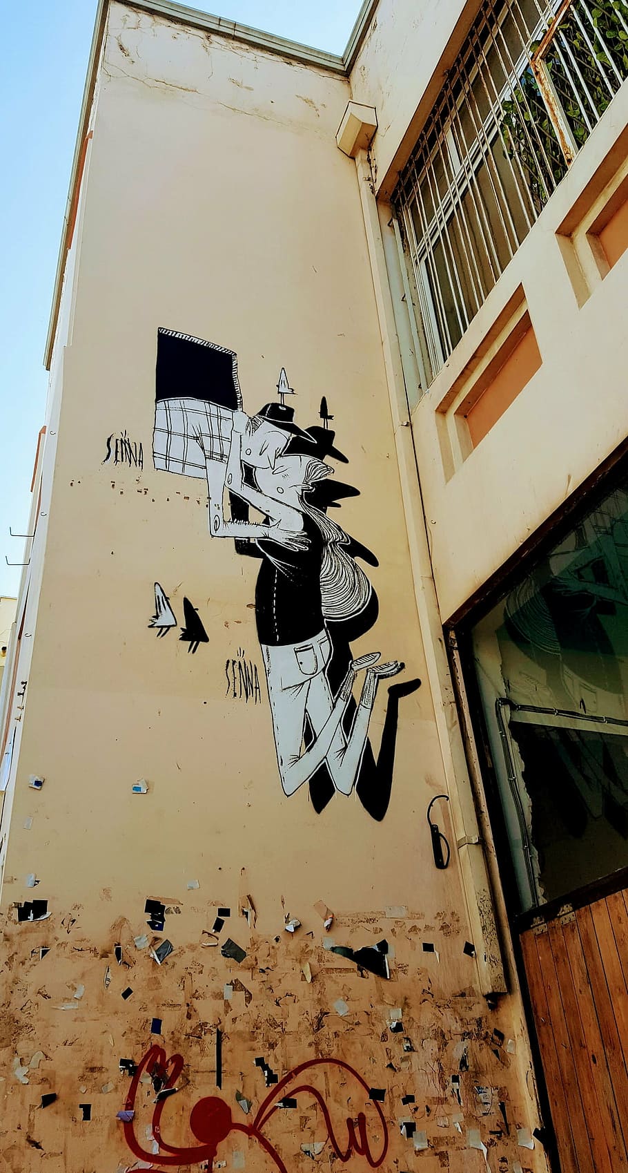 house, graffiti, city, architecture, building exterior, built structure HD wallpaper