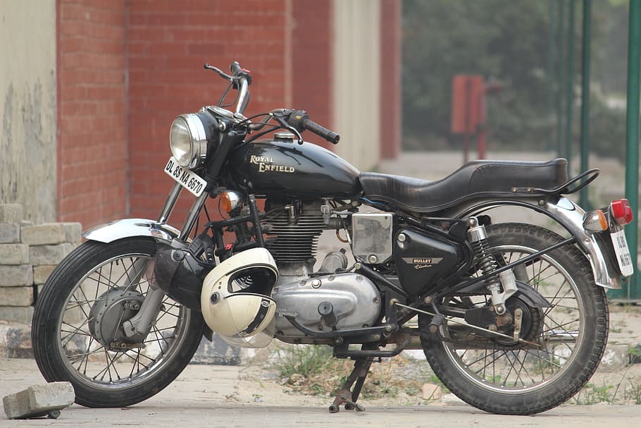 HD wallpaper: black and gray Royal Enfield standard motorcycle, bullet, bike  | Wallpaper Flare