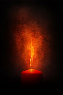 HD wallpaper: red candle with fire, flame, burn, love, blaze, heiss,  valentine's day | Wallpaper Flare