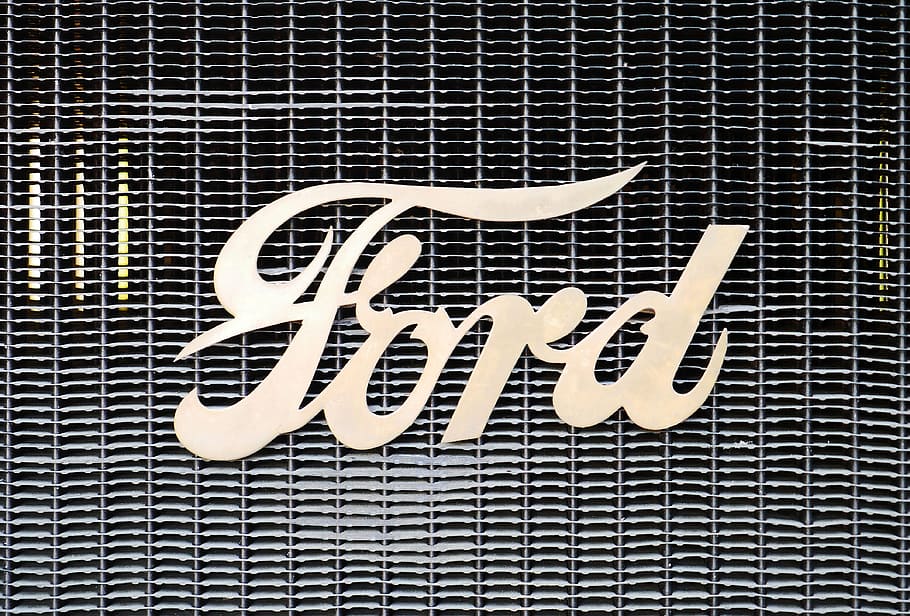 ford, lettering, cooler, oldtimer, early days, automotive, usa, HD wallpaper