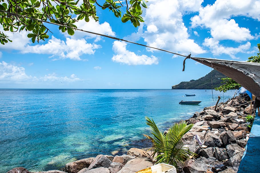 st vincent and the grenadines, blue sea, caribbean, paradise