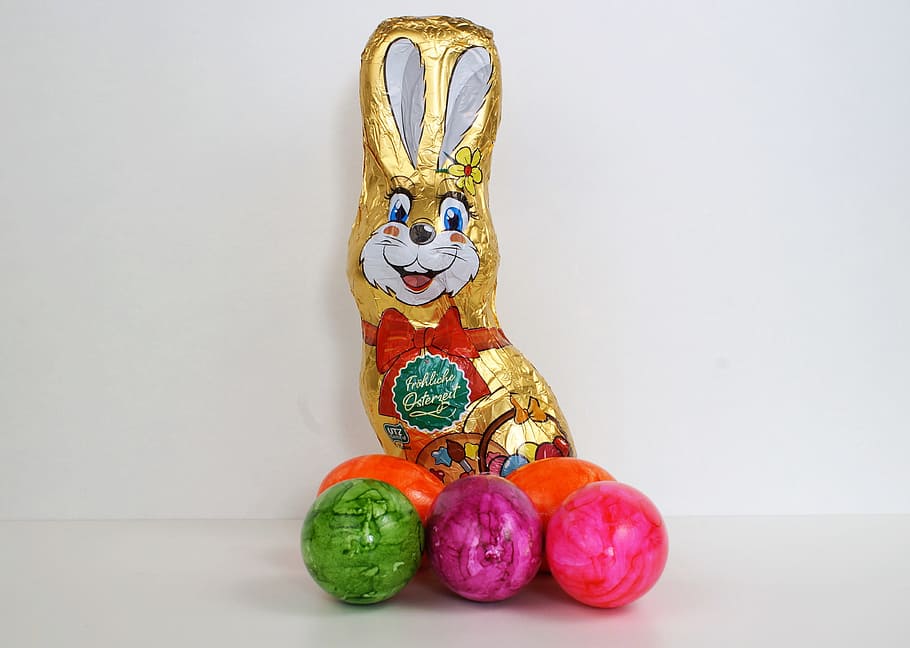 Easter Bunny, Holiday, happy easter, cute, sweet, easter eggs HD wallpaper