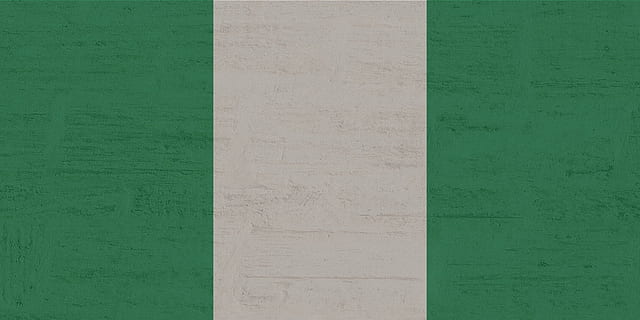 nigeria, flag, green color, backgrounds, architecture, full frame HD wallpaper