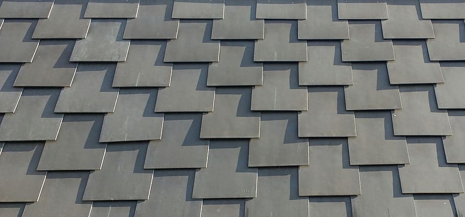 Shingle, Pattern, Geometry, regularly, four corner, many, full frame HD wallpaper