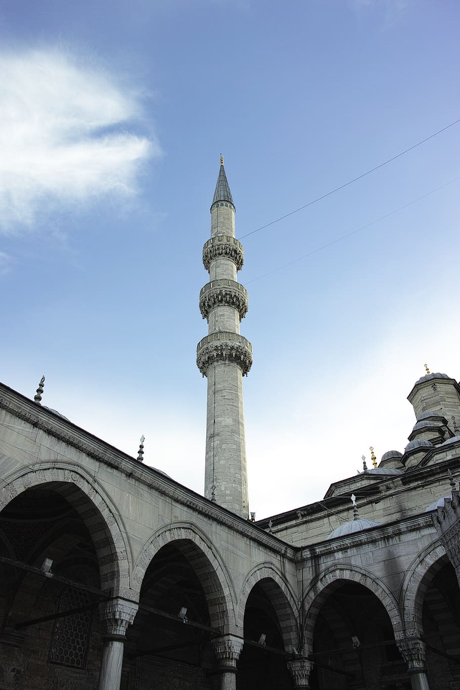 cami, islam, minaret, religion, istanbul, prayer, turkey, worship, HD wallpaper