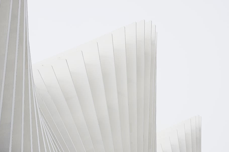 architecture, building, white, structure, establishment, art HD wallpaper
