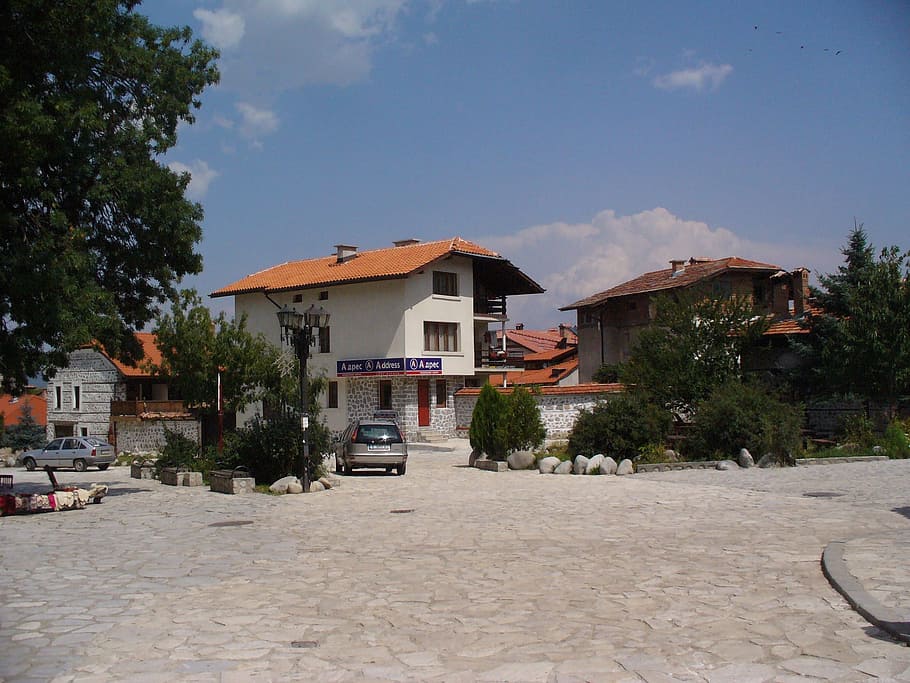 Bansko, Town, Square, Architecture, landmark, building, architecture design HD wallpaper
