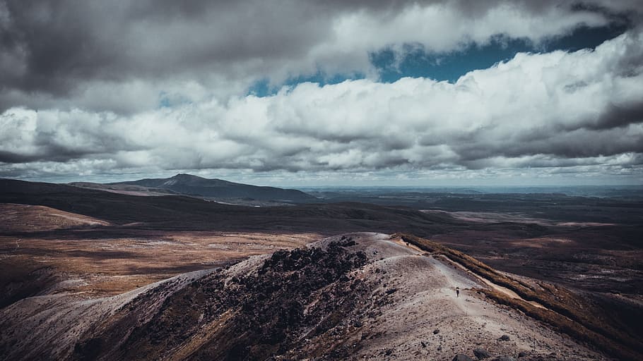 nature, landscape, clouds, sky, mountain, travel, adventure HD wallpaper