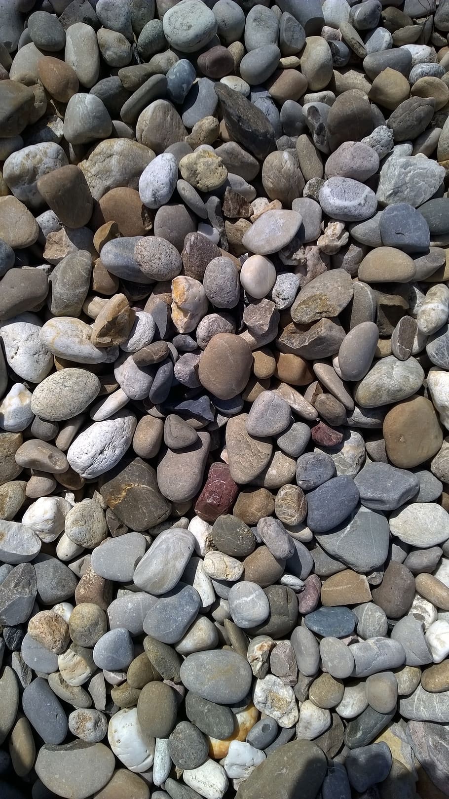 pebble, stones, rock, solid, stone - object, full frame, large group of objects HD wallpaper