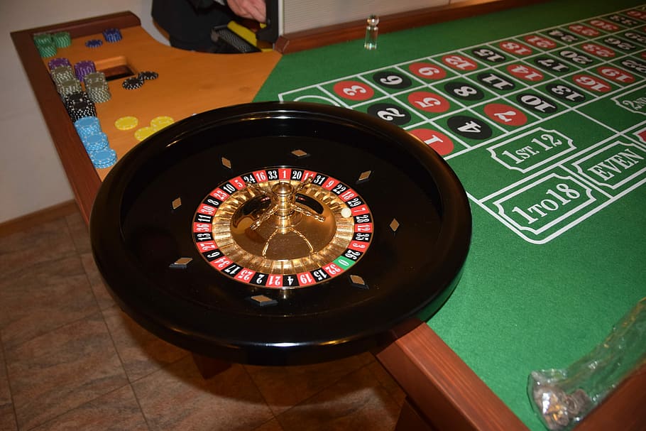 Roulette, Play, Casino, Gambling, win lose, chips, indoors