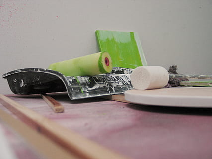 ink roller, painter, delete, house painter, paint over, tinker HD wallpaper