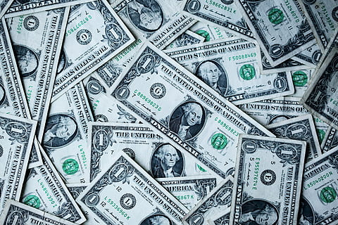 1 U.S.A dollar banknotes, 1 U.S. dollar banknotes, federal reserve HD wallpaper