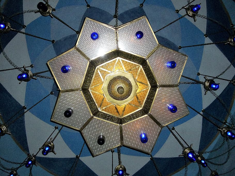 Lamp, Translucent, Arabic, Light, ceiling, built structure HD wallpaper