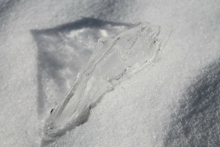 ice, snow, sun, winter, frozen, cold, nature, crystal, iced HD wallpaper