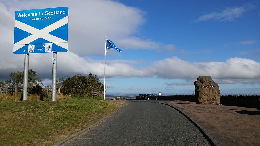 scotland, border, britain, uk, landmark, tourism, scots, scottish, HD wallpaper