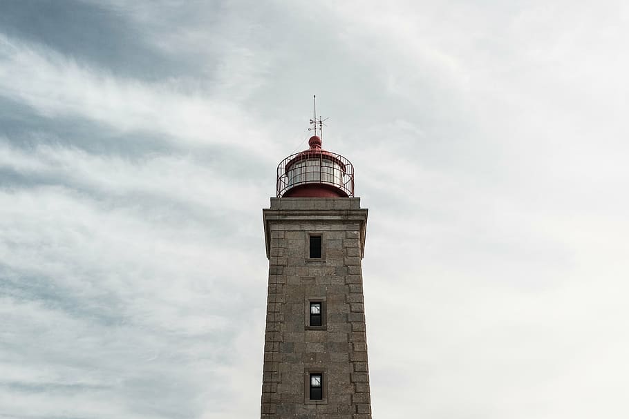 low angle photography of concrete tower, architecture, building HD wallpaper