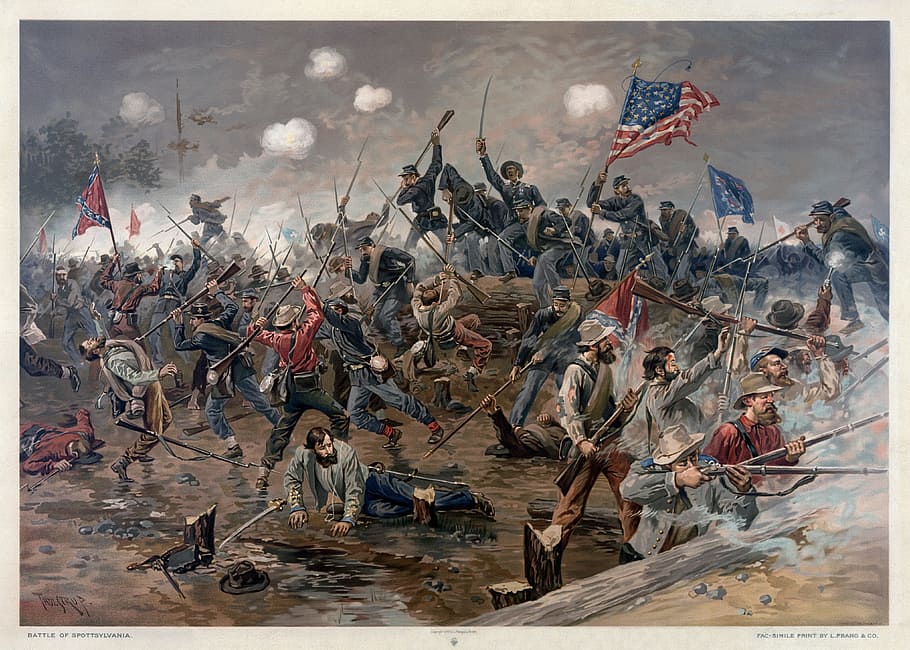 HD wallpaper: group of men fighting each other painting, american, war, civil  war | Wallpaper Flare