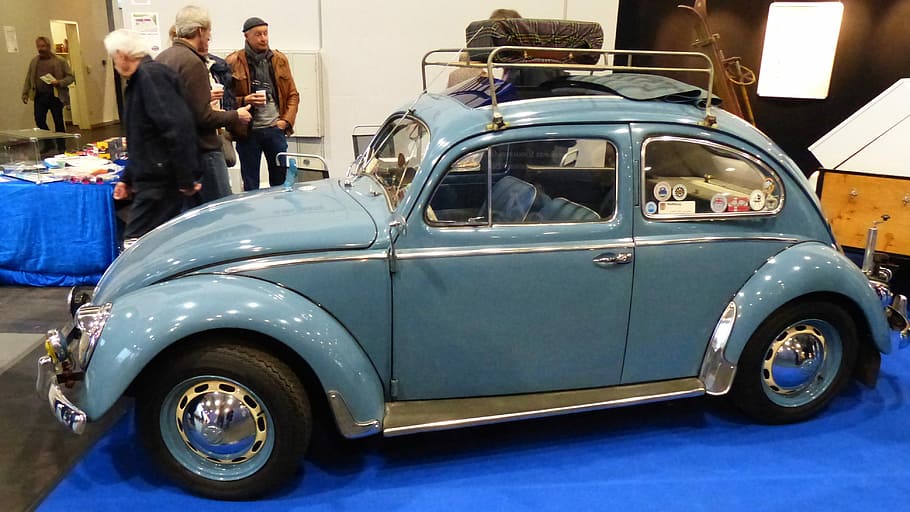 Fair, Exhibition, Oldtimer, Vw, vw beetle, auto, historically HD wallpaper