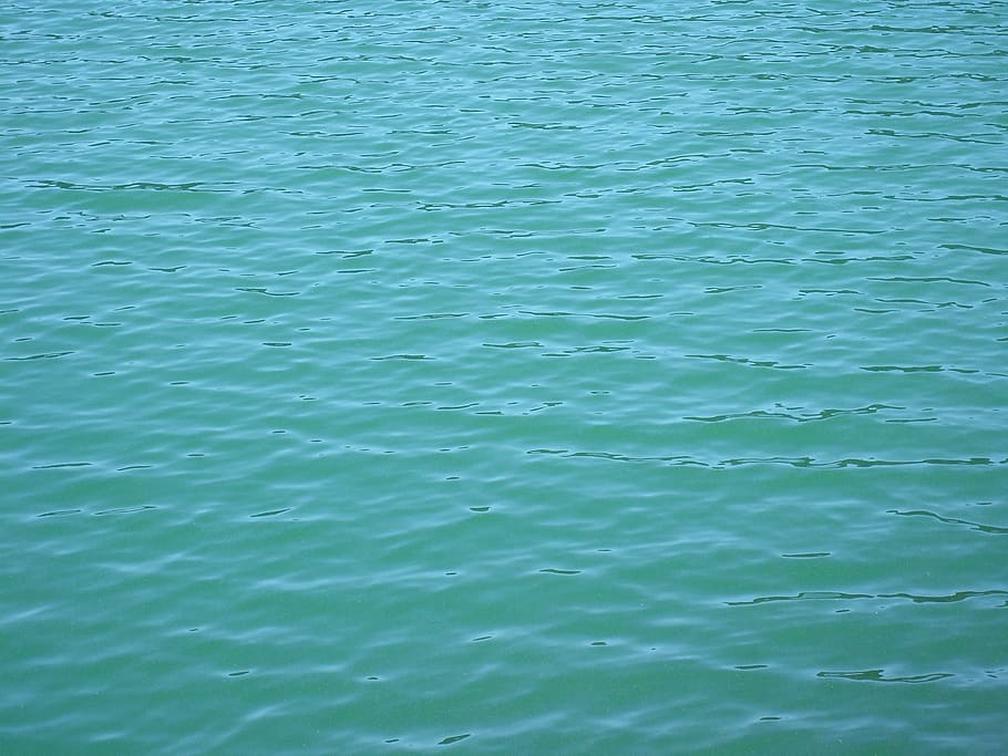 Water, Blue, Waves, Quiet, backgrounds, nature, full frame HD wallpaper