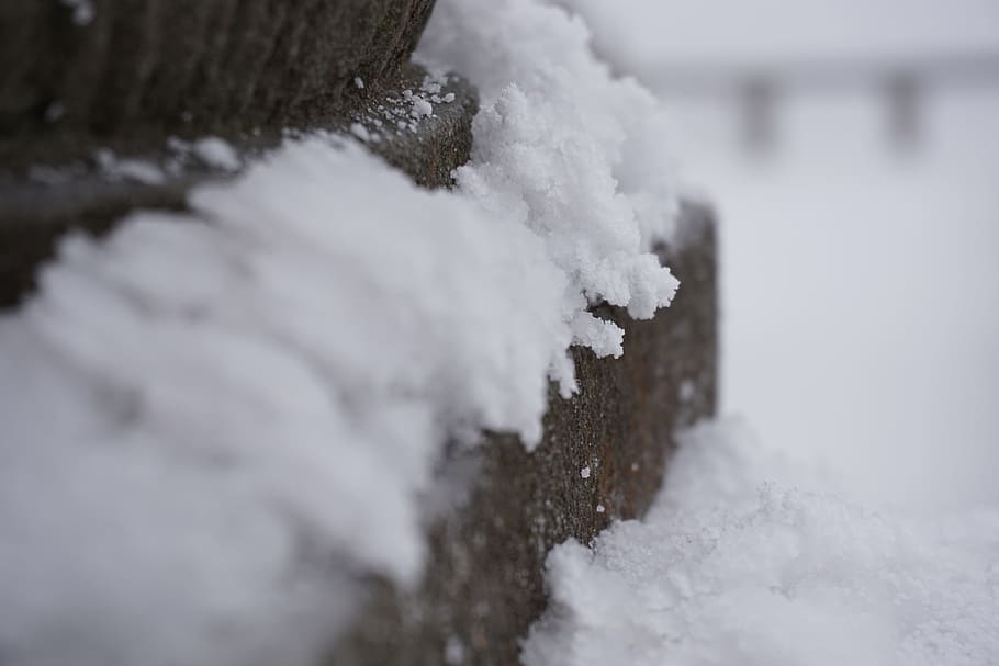 snow, winter, cold temperature, white color, nature, no people HD wallpaper