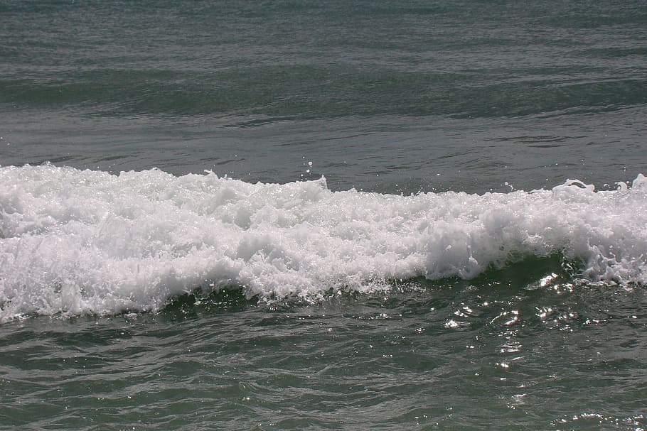 waves, foam, cold, great, sea, water, motion, sport, waterfront HD wallpaper