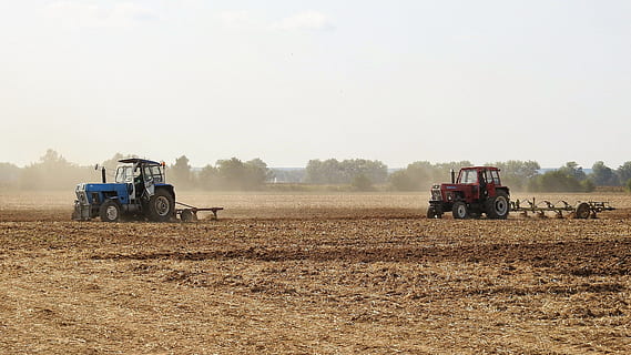 Arable, Plow, Agriculture, Tractor, field, ploughing, agricultural tractor HD wallpaper