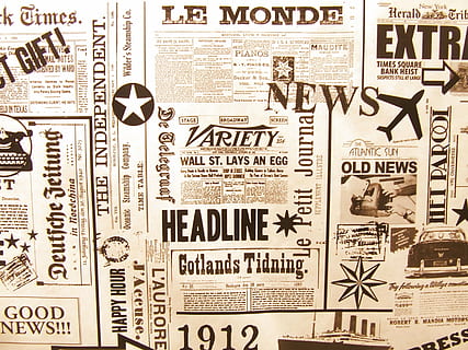 Hd Wallpaper The Times Newspaper Article Historic Front Page Photos Headline Wallpaper Flare