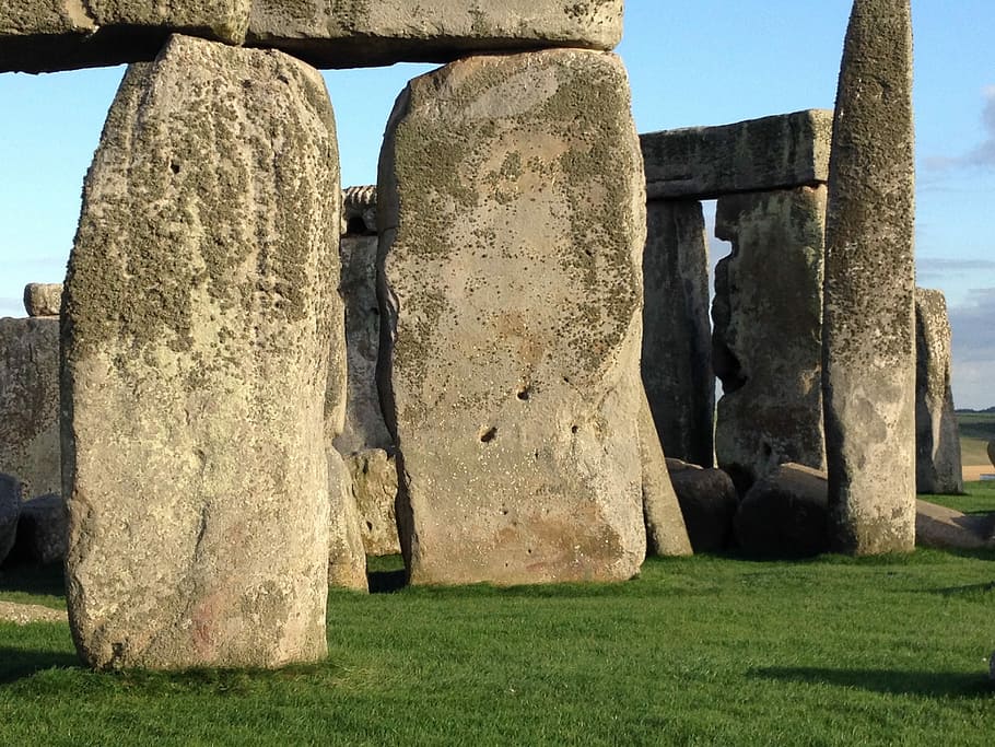 Stonehenge, Stones, England, Britain, rock, historic, ancient, HD wallpaper