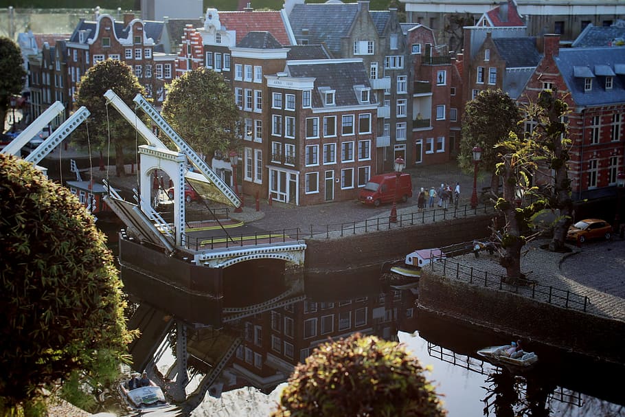 architecture, building, infrastructure, river, boat, sailing HD wallpaper
