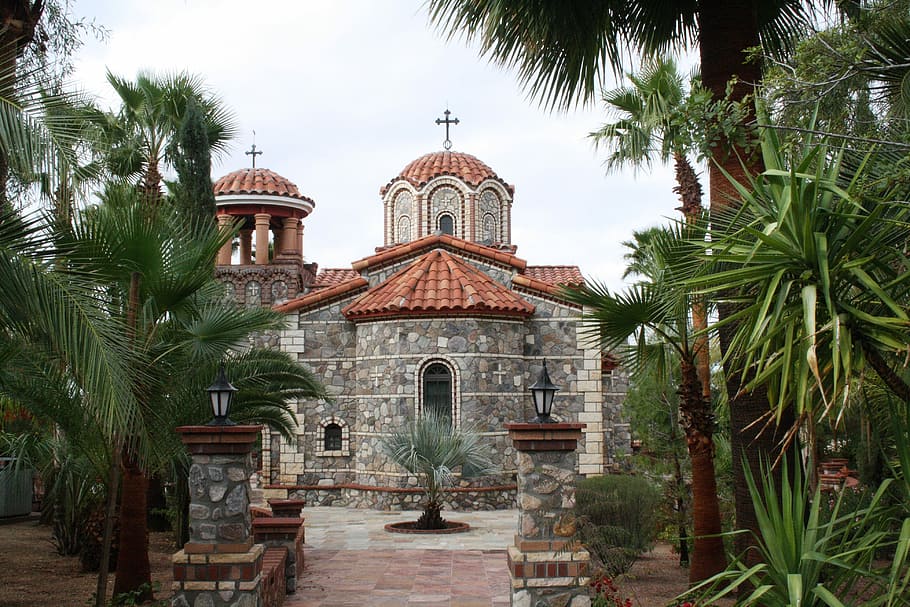 Florence, Arizona, Monastery, architecture, built structure HD wallpaper