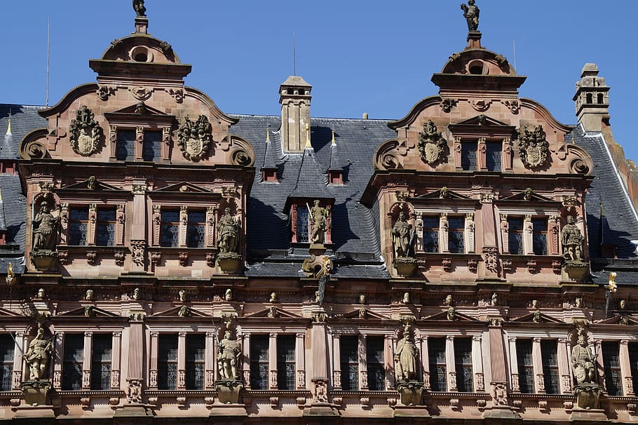 architecture, travel, building, old, city, friedrichsbau, historically HD wallpaper