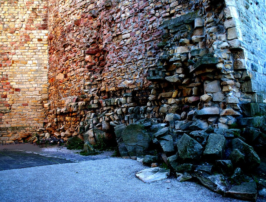 Stone Wall, Texture, Pattern, architecture, construction, masonry HD wallpaper