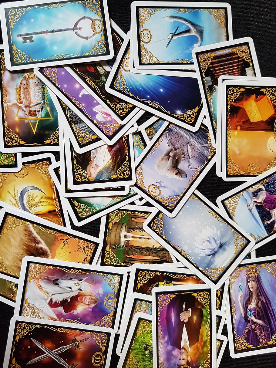 Number Of Old Tarot Cards Background, Picture Of All Cards In A Deck  Background Image And Wallpaper for Free Download