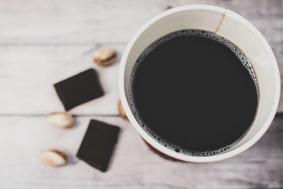 caffeine, coffee, cup, mug, black coffee, blur, breakfast, brewed coffee HD wallpaper