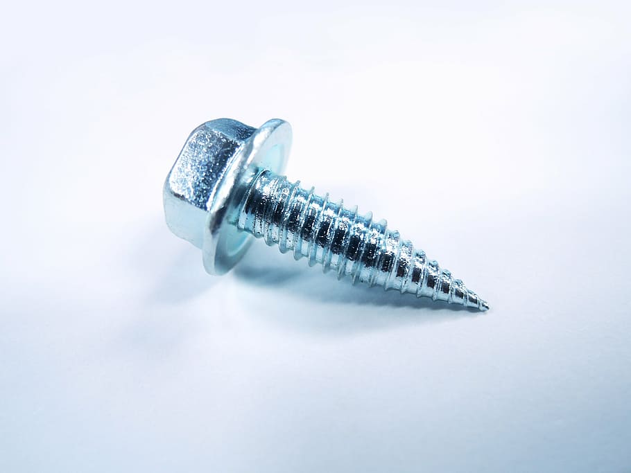 fasteners, screw, nail, articles, steel, equipment, construction Industry HD wallpaper