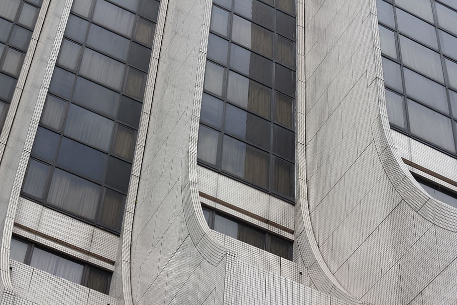 architecture, abstract, grey, construction, modern, design HD wallpaper