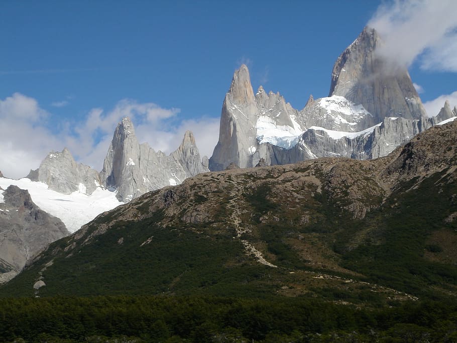 chile, andes, mountains, sky, landscape, environment, scenery HD wallpaper