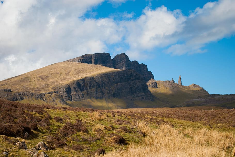 scotland, isle of skye, landscape, scottish, nature, highlands, HD wallpaper