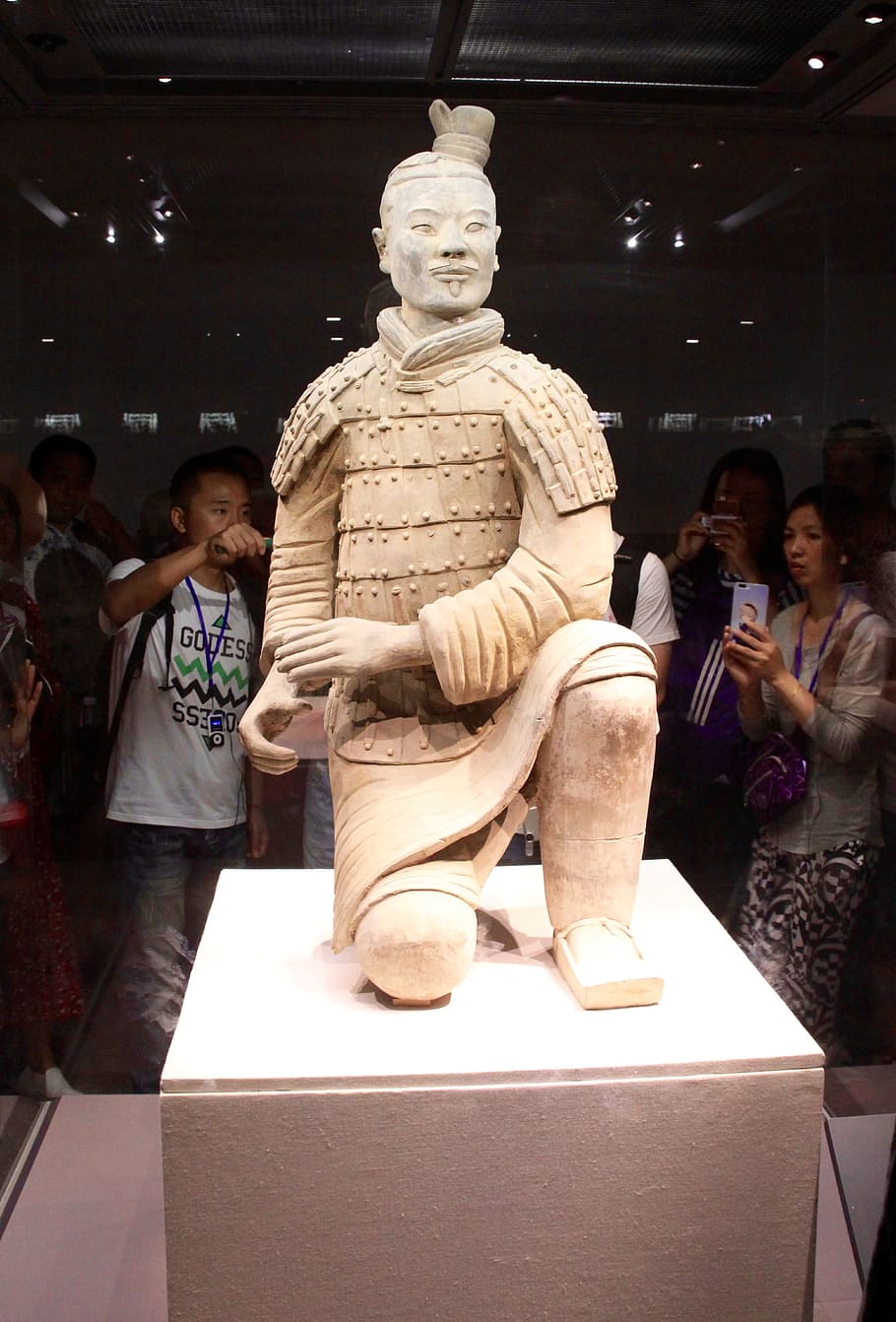 warrior, terracotta, china, human representation, sculpture, HD wallpaper