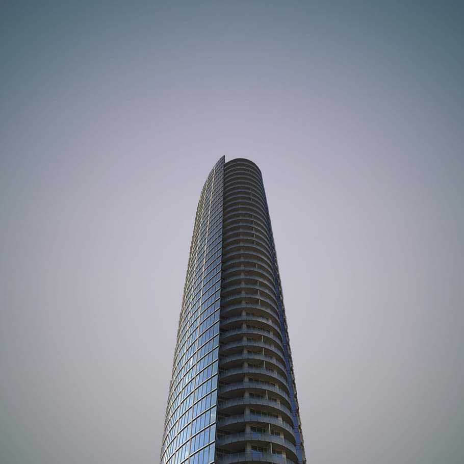 Skyscraper, Building, Architecture, tower, modern, low angle view HD wallpaper
