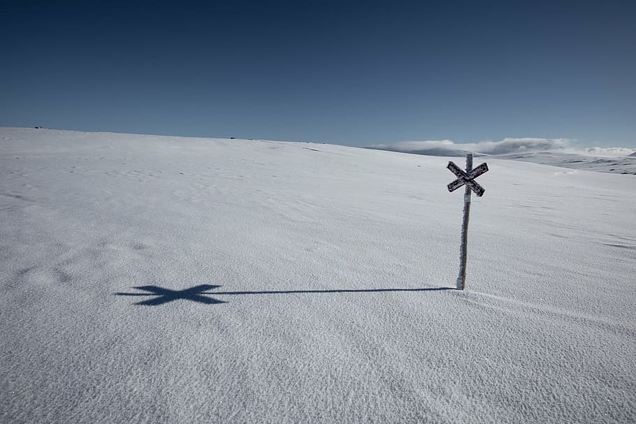 mountain, touring, snow, point, ski, nature, winter, sky, outdoors HD wallpaper