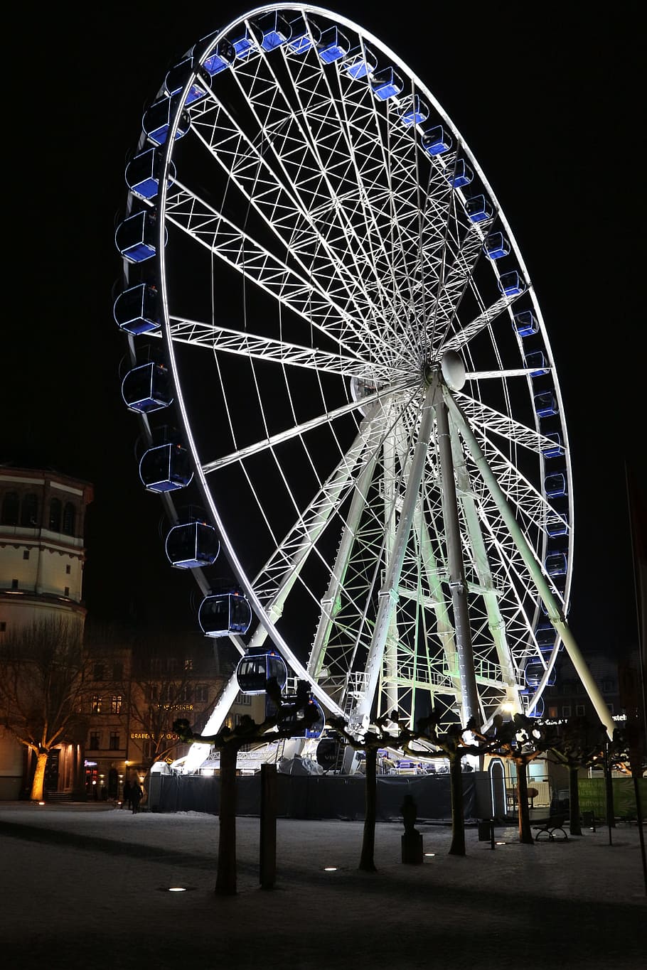 Hd Wallpaper Ferris Wheel Folk Festival Ride Folk Festival Background Wallpaper Flare