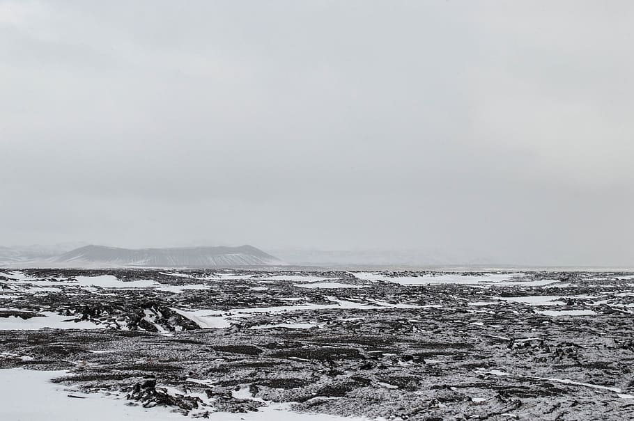 grayscale photography of land, photography of snowy mountains HD wallpaper