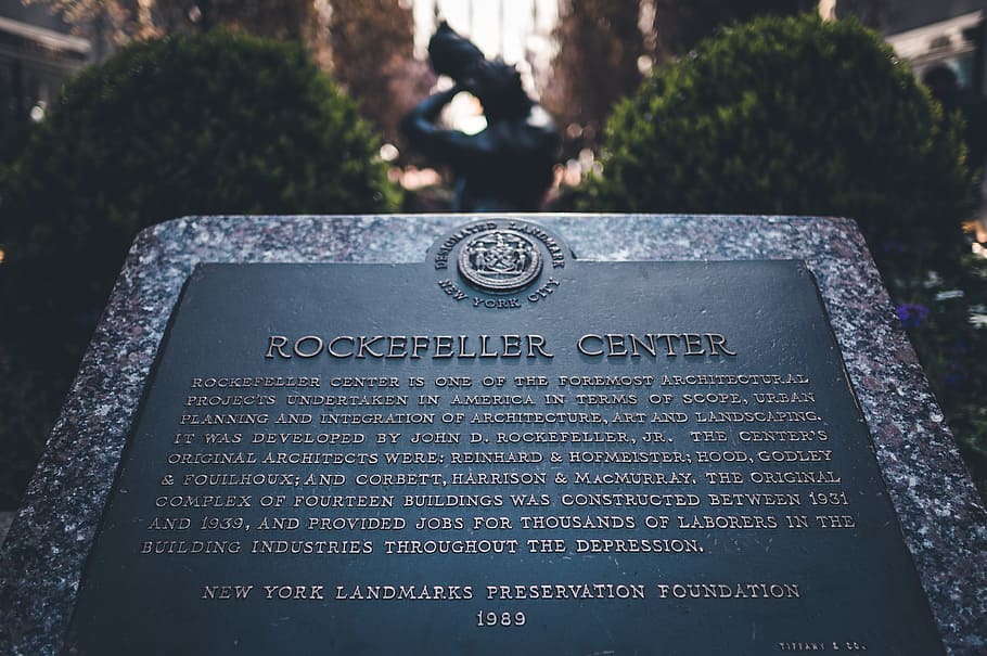 newyork, manhattan, rockefeller, nyc, text, communication, western script HD wallpaper