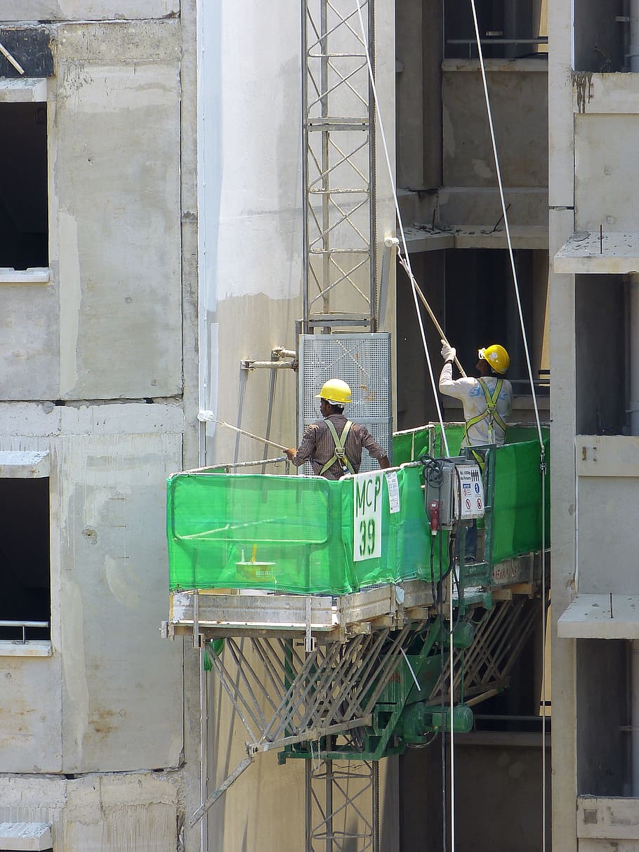 Construction, Building Construction, architecture, heavy equipment HD wallpaper