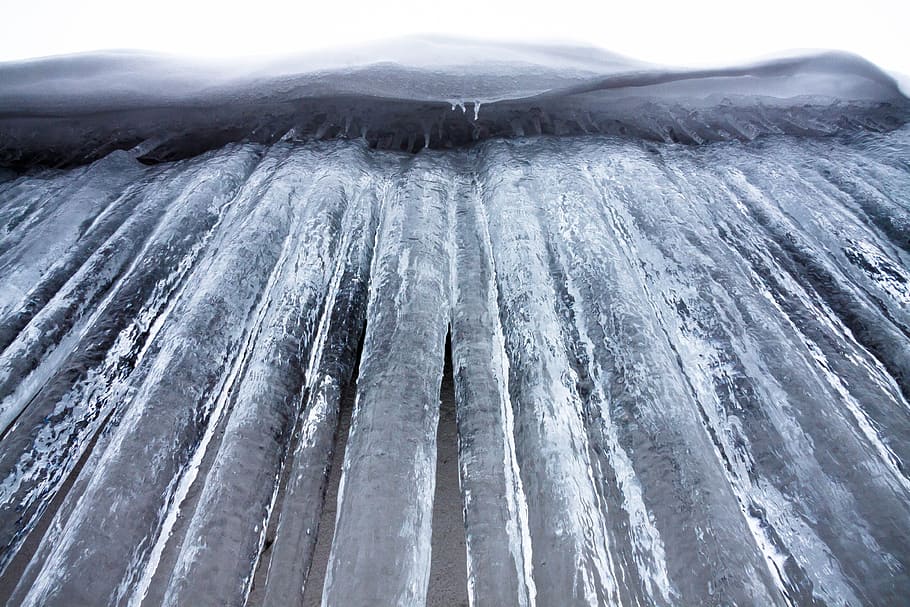 Ice, Icicle, Snow, Cold, Winter, White, frost, frozen, zing rain HD wallpaper