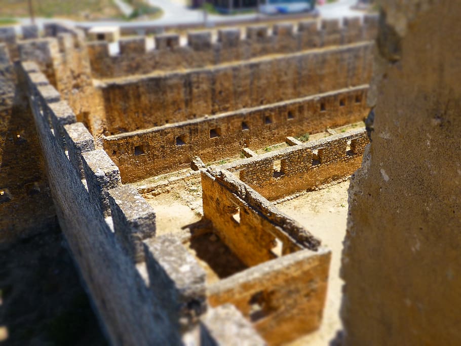 castle, chalk, summer, day, damaged, selective focus, history HD wallpaper