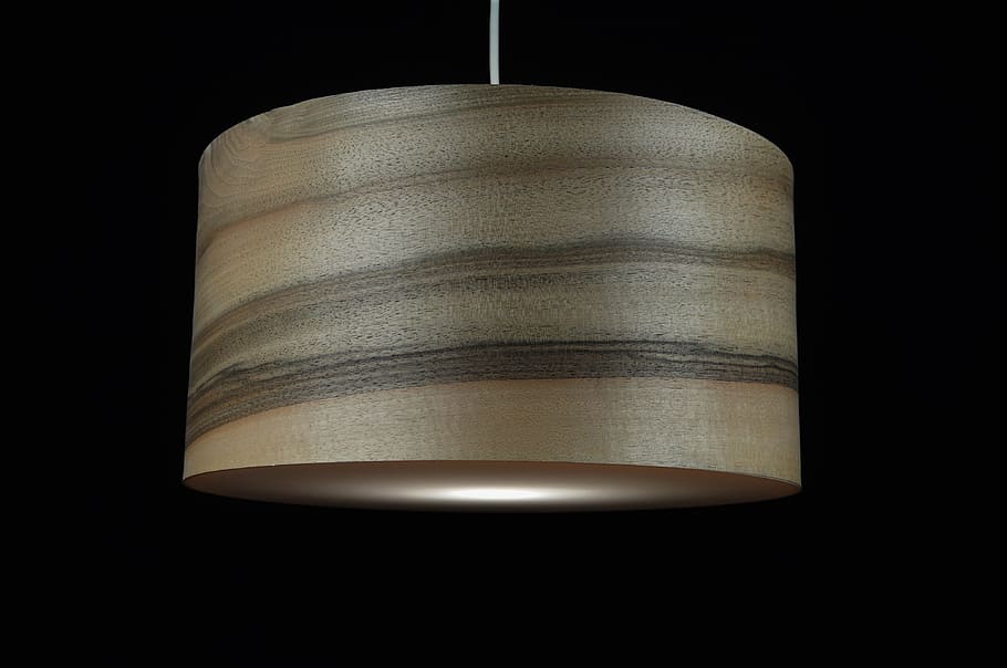 wood, light, lamp, black background, metal, studio shot, single object HD wallpaper