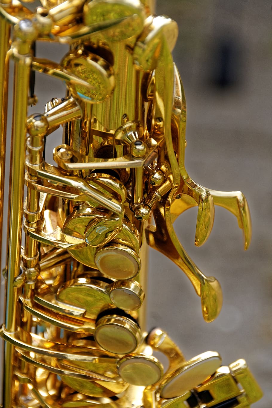 instrument, saxophone, saxophone detail, close up, analog, band, HD wallpaper